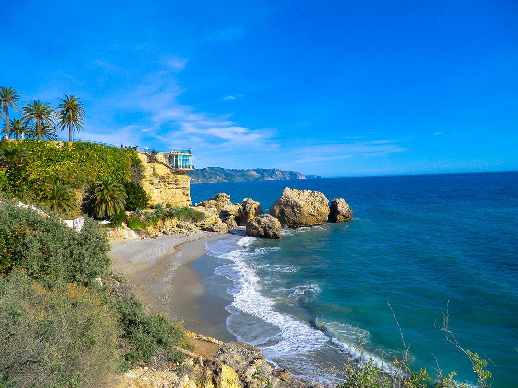 Апартаменты Carabeo Vista Mar Нерха Экстерьер фото
